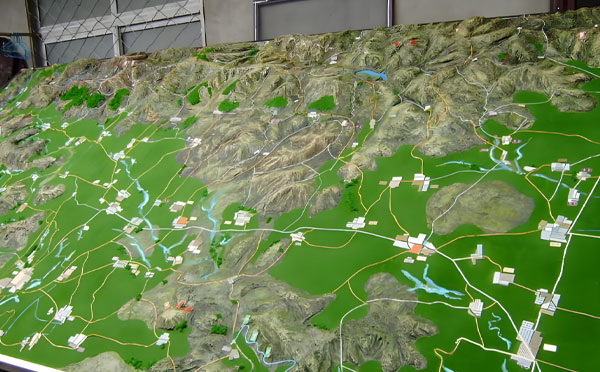 部队永靖永靖沙盘模型 部队永靖永靖沙盘模型